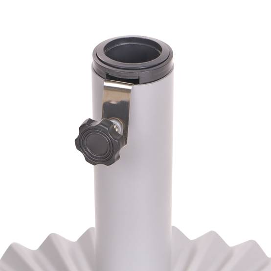 Accessoires de parasol Acier Gris CAREZZA - Beliani - Image 4