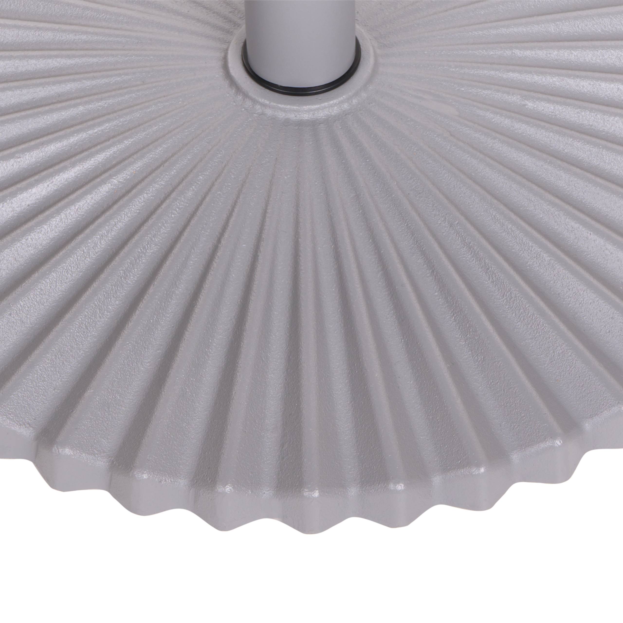 Accessoires de parasol Acier Gris CAREZZA - Beliani - Image 5