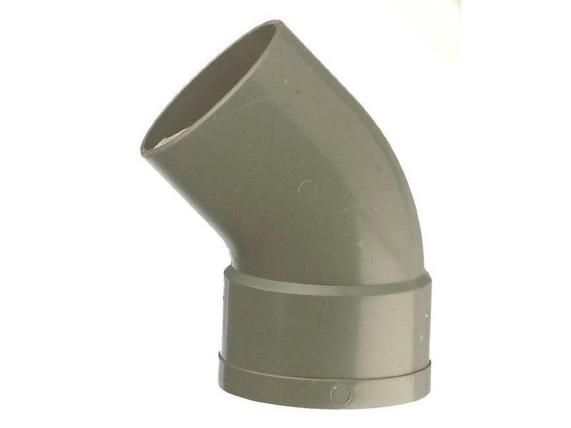 Girpi - Coude 45° En Pvc À Coller, Femelle / Mâle, D.40