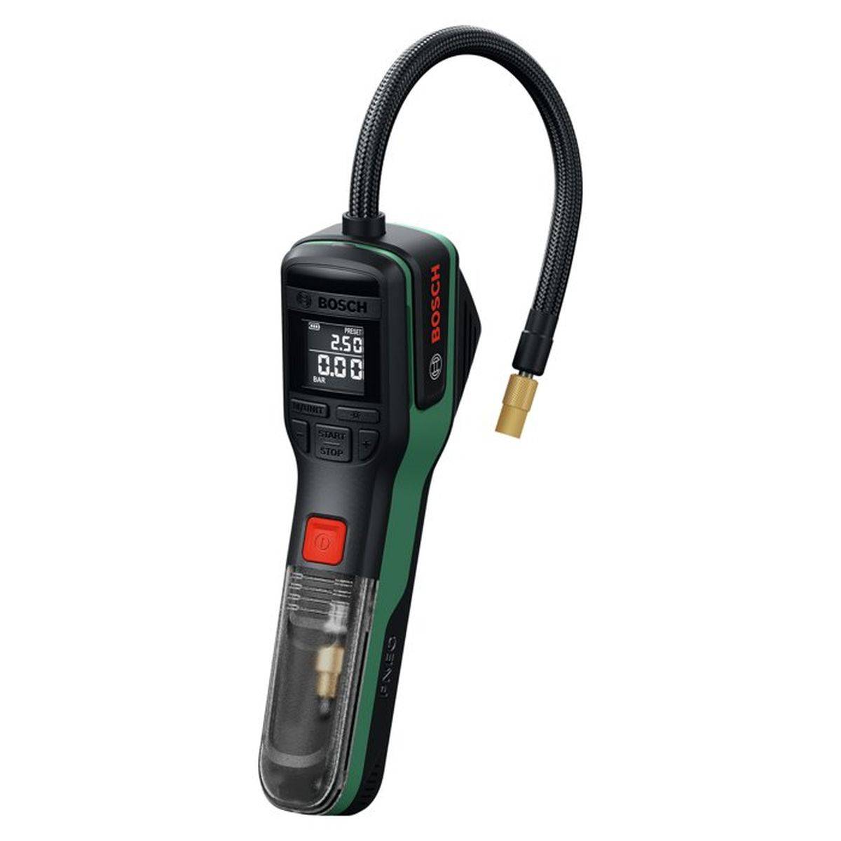Bosch - Pompe pneumatique sans-fil Bosch PNEO pour pneus vélo, auto et moto, écran BAR, autostop jusqu’à 10,30 bar - Image 2