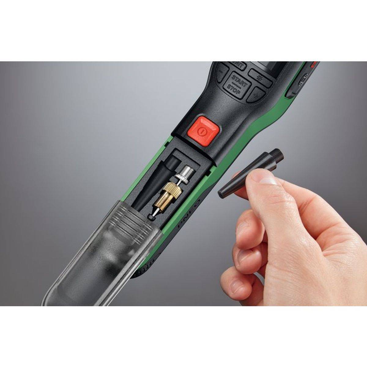 Bosch - Pompe pneumatique sans-fil Bosch PNEO pour pneus vélo, auto et moto, écran BAR, autostop jusqu’à 10,30 bar - Image 8