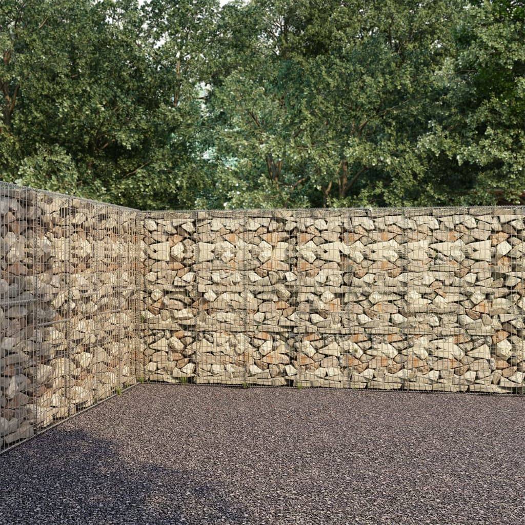 PANGIVO - Mur à gabion Acier galvanisé Argenté 900 x 50 x 200 cm - PANGIVO - Image 1