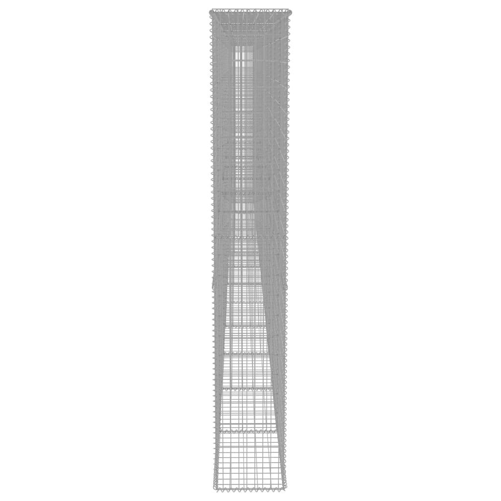 PANGIVO - Mur à gabion Acier galvanisé Argenté 900 x 50 x 200 cm - PANGIVO - Image 4
