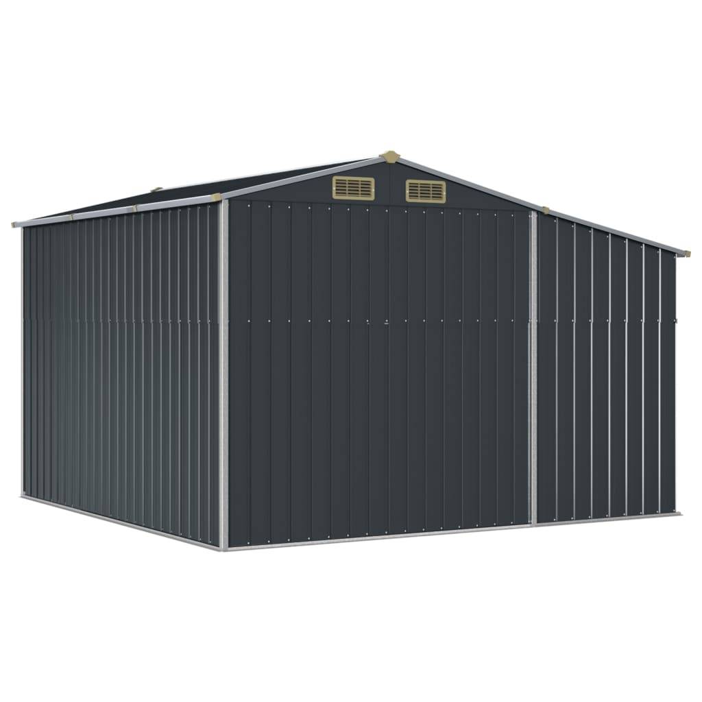 Vidaxl - Abri de jardin anthracite 277x279x179 cm Métal galvanisé vidaXL 3188293 - Image 8