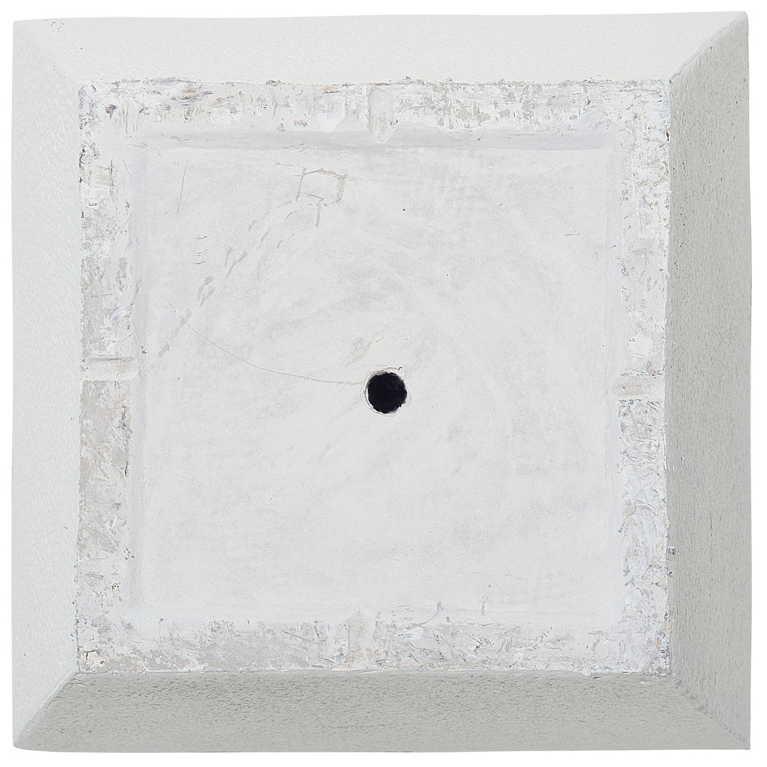 Beliani - Cache-Pot Blanc Cube en Fibre d'Argile 53 x 53 x 51 cm Pot de Fleurs Idéal pour Extérieur et Intérieur Beliani - Image 7