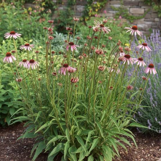 Échinacée pâle à fleurs Rose/ - feuillage Caduc - Godet - 5/20 cm