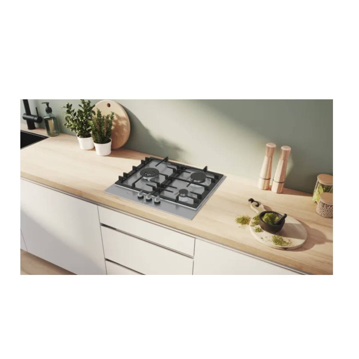Bosch - Plaque de cuisson gaz 60cm 3 feux 8000w PCC6A5I90 Bosch - Image 4