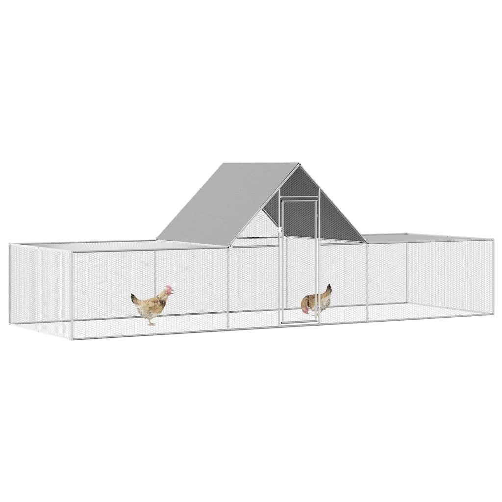 Vidaxl - Poulailler 6 x 2 x 2 m Acier galvanisé vidaXL 144562 - Image 7