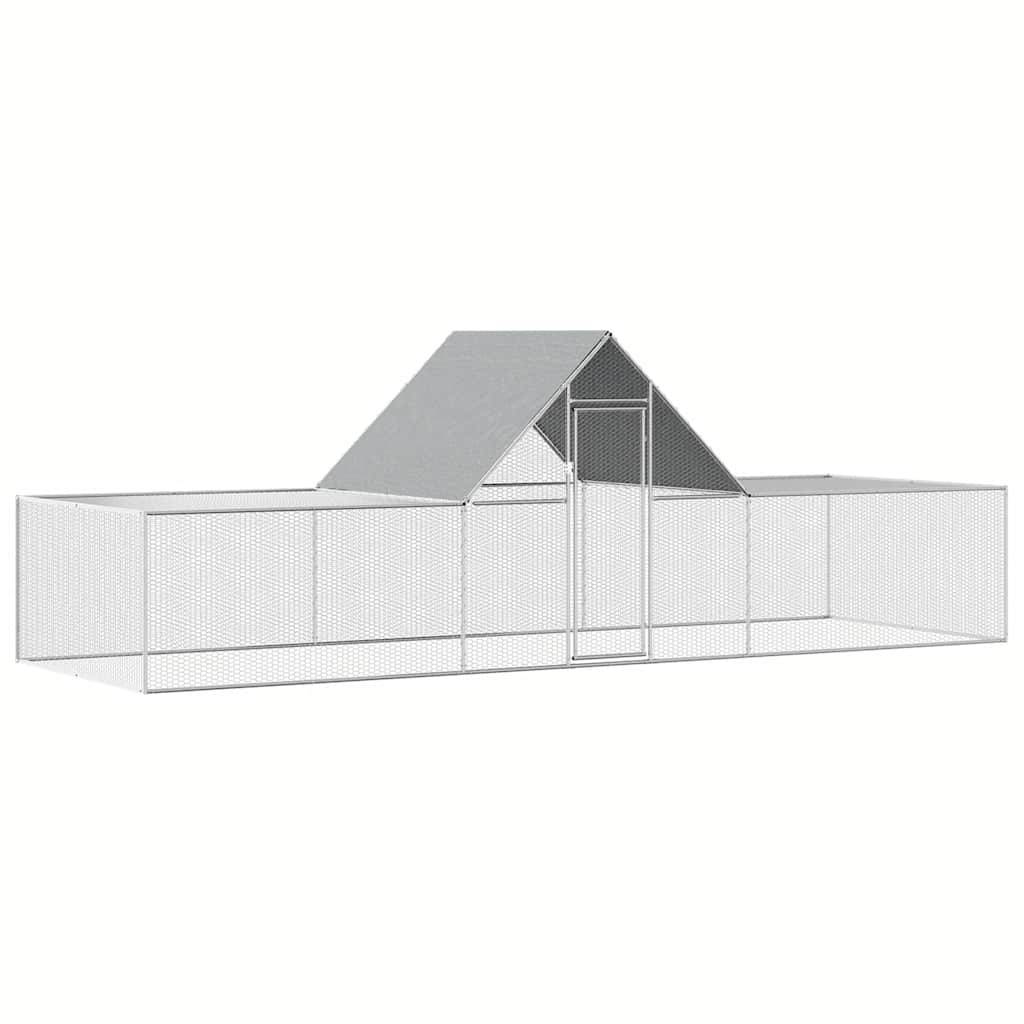 Vidaxl - Poulailler 6 x 2 x 2 m Acier galvanisé vidaXL 144562 - Image 2