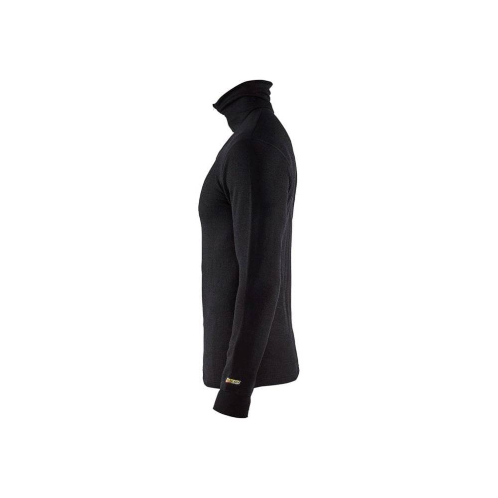Haut de sous-vêtement col zippé - BLAKLADER - XWarm Noir T.XS 489417069900-XS - Image 3