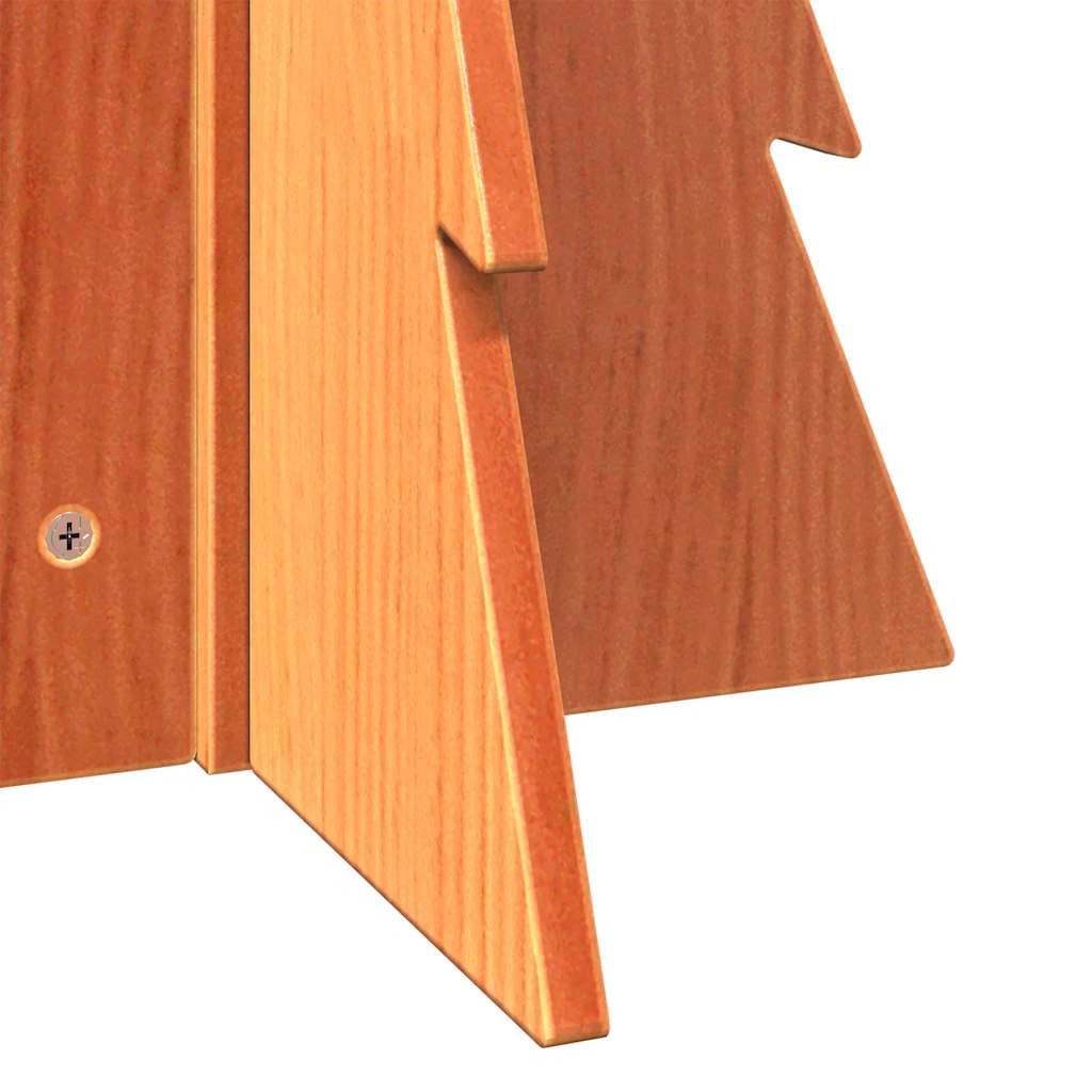 Maison Chic - Sapin de Noël | Arbre de Noël en bois pour décoration 69,5cm bois de pin massif Maison Chic - Image 6