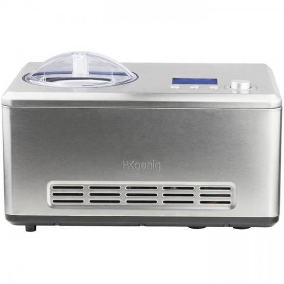 Machine a Glace - Sorbetiere Turbine a glaces HKoeNIG - HF320 - Capacité 2L - Préparation rapide: 30 a 50min - 180W - Image 1