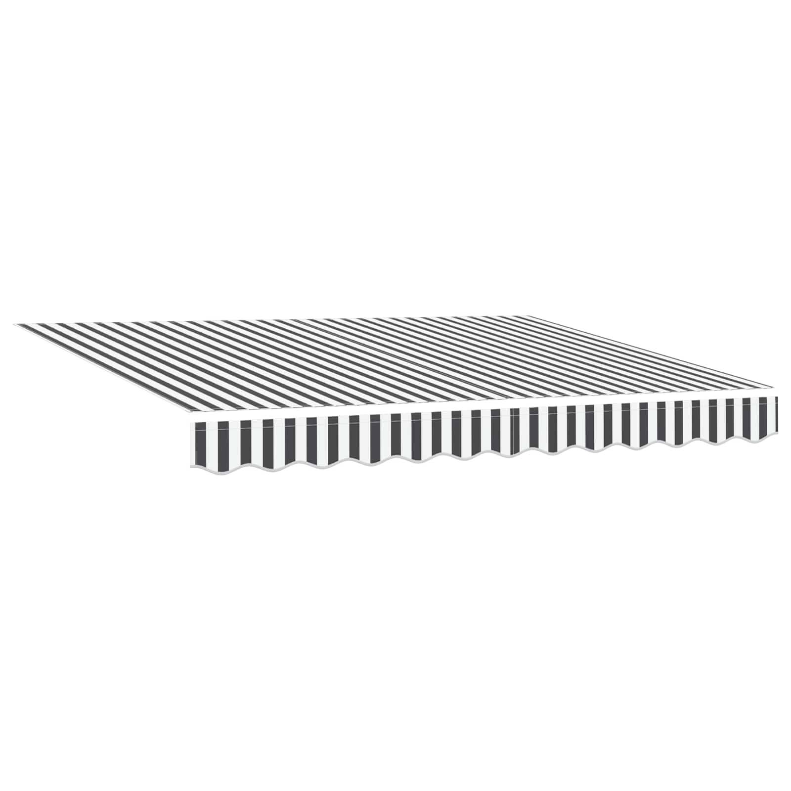 PANGIVO - Store rétractable électrique Polyester Anthracite et Blanc 3 x 2,5 m, 3420108 - PANGIVO - Image 3