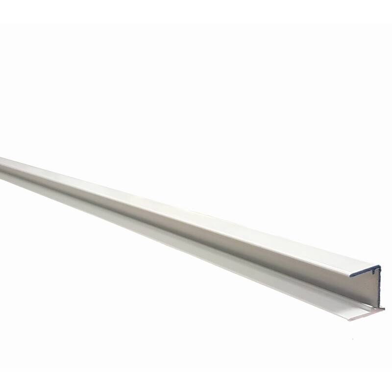 Profilé obturation pour plaque polycarbonate alvéolaire épaisseur 32 mm - Coloris - Blanc, Longueur - 98 cm - Image 1