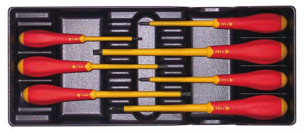 Module de 7 tournevis isolés 1000v - MOB - Image 1