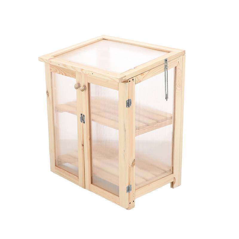 Esschert Design - Serre de terrasse Polycarbonate en Bois 85cm - Esschert Design - Image 2