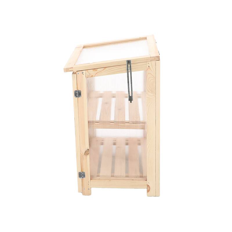 Esschert Design - Serre de terrasse Polycarbonate en Bois 85cm - Esschert Design - Image 3