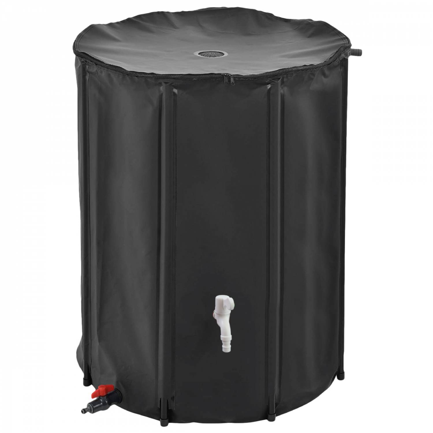 Linxor - Réservoir souple, récupérateur d'eau de pluie pliable - 500 L - Noir - Linxor - Image 1