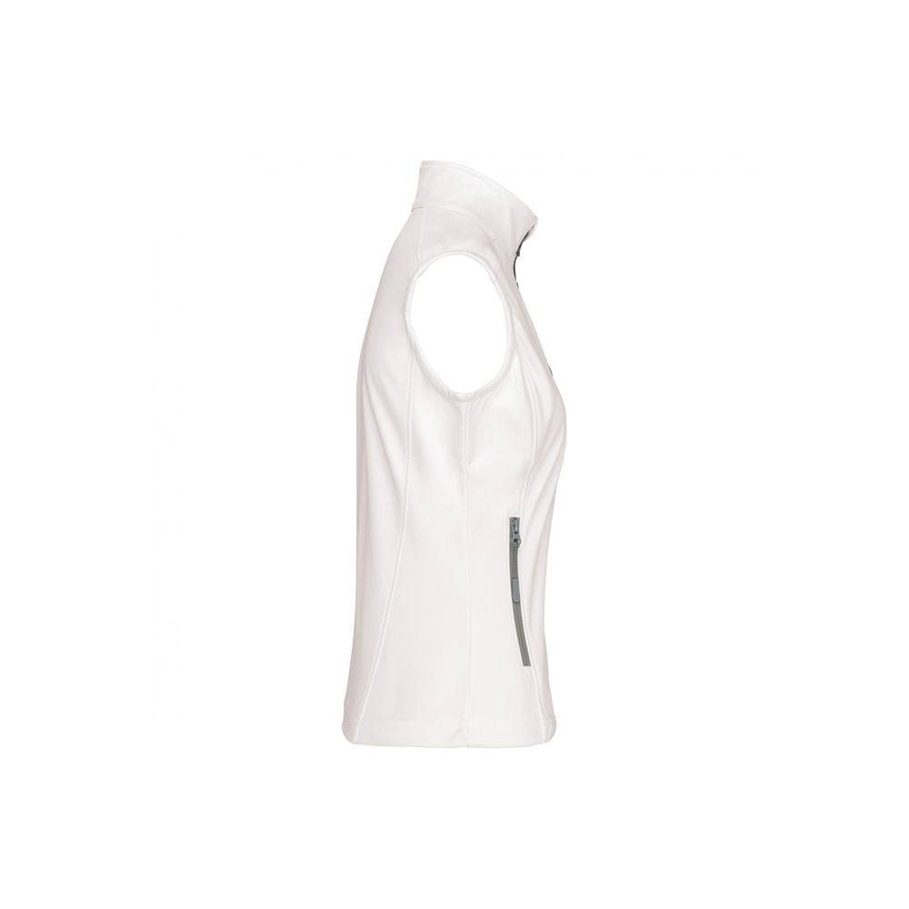 Bodywarmer Softshell femme Kariban imperméable Blanc XXL - Image 3