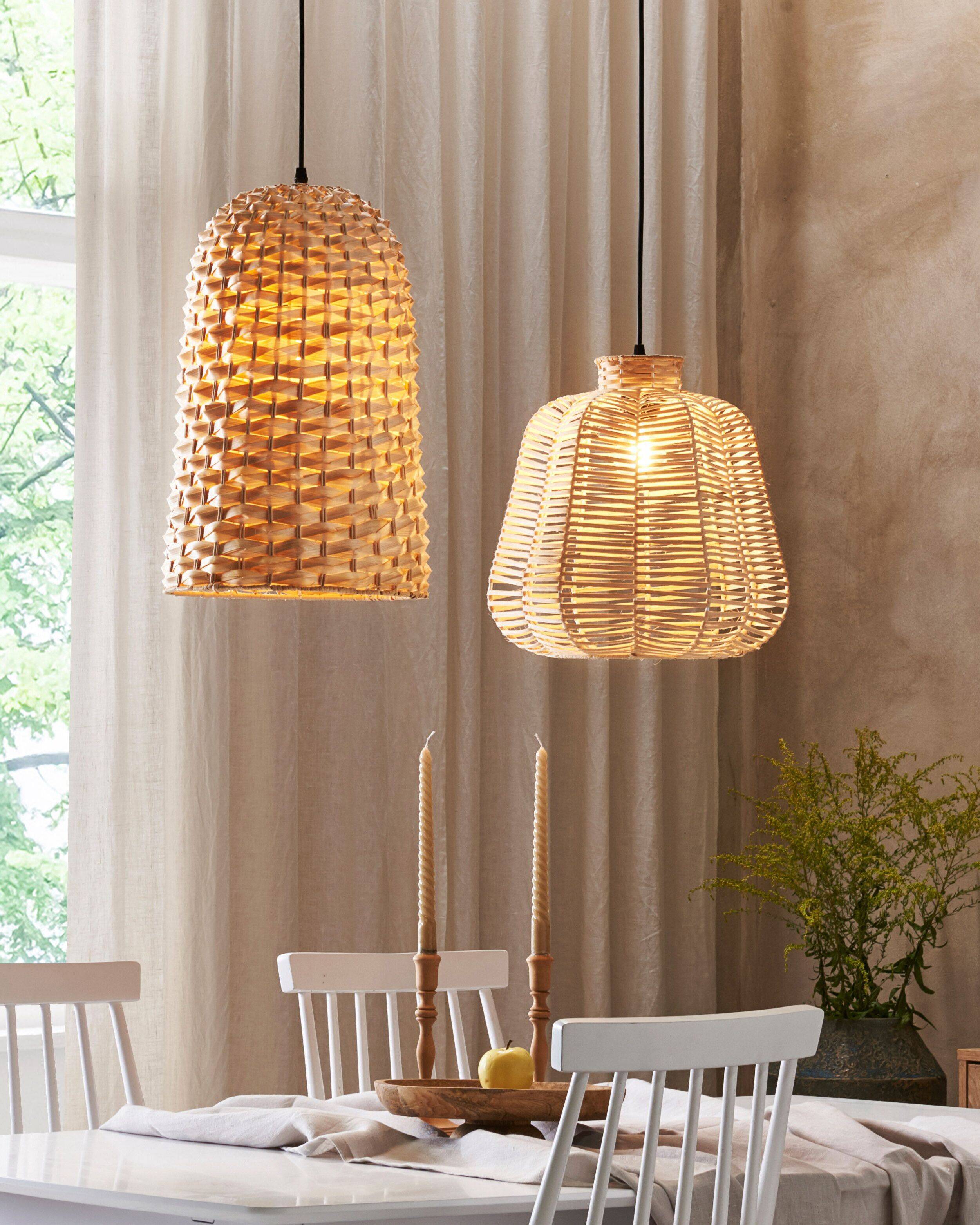 Beliani - Lampe suspension Bambou Naturel KERIO - Beliani - Image 1