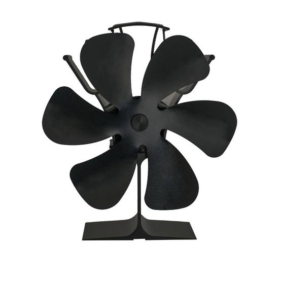 Facilitys - Ventilateur pour poêle à bois sans électricité 6 pales - Image 2