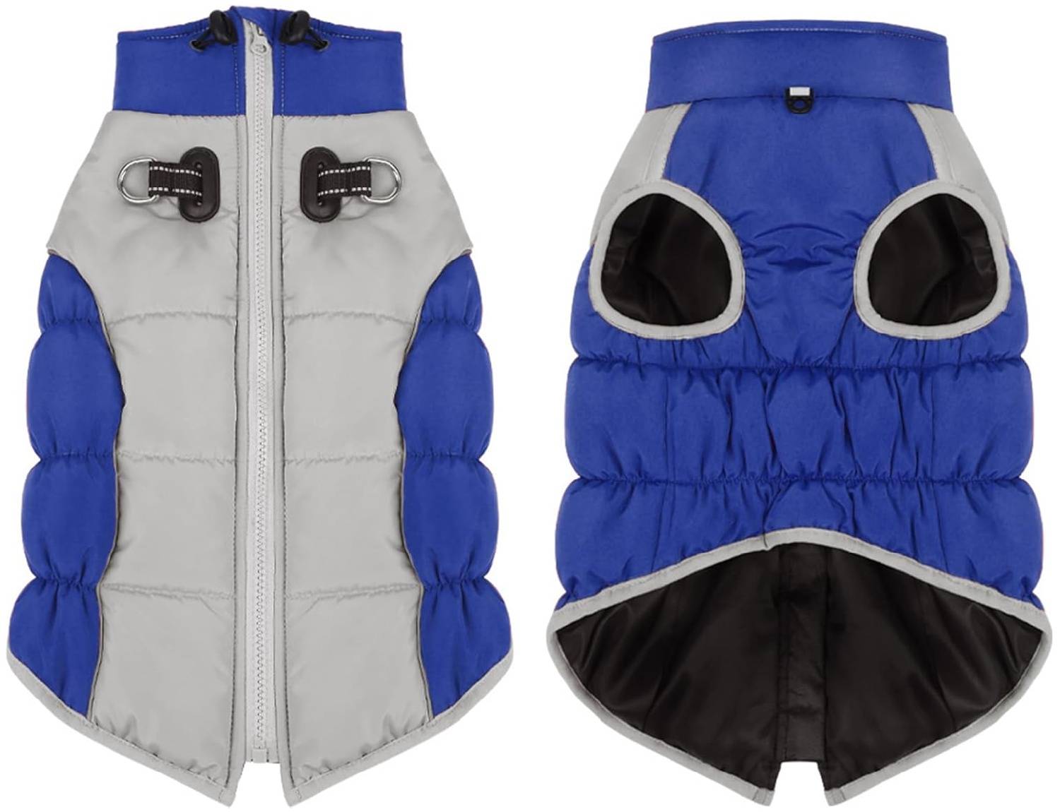 Manteau chaud pour chien d'hiver avec anneau en D résistant - Lytech - Image 3