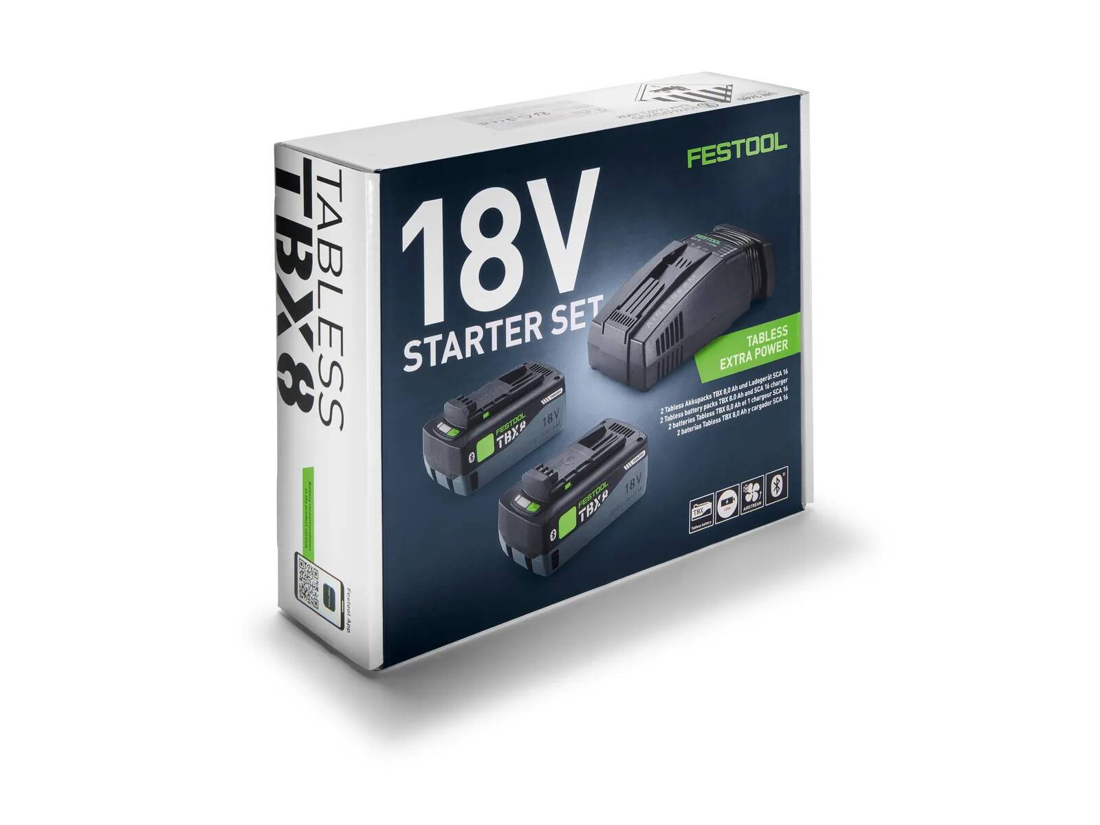 Set énergie 18V 2XTBX8/SCA16 - Kits de démarrage 18 V - FESTOOL - 578892 - Image 2