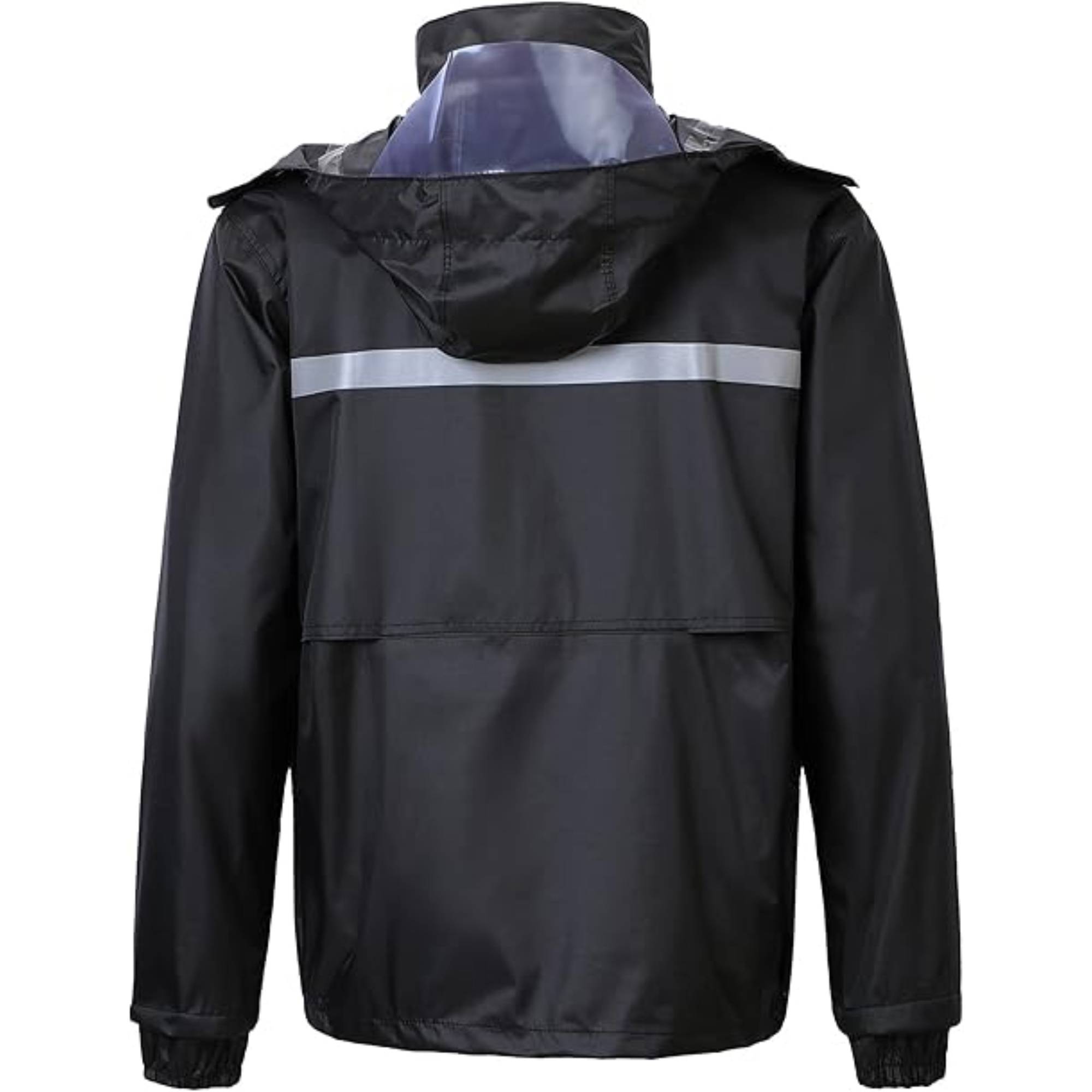 DtopbuyAge - Veste Pantalon Imperméable Taille XL Homme 2 Pièces Capuche Protection Pluie Vent Extérieur DtopbuyAge - Image 2