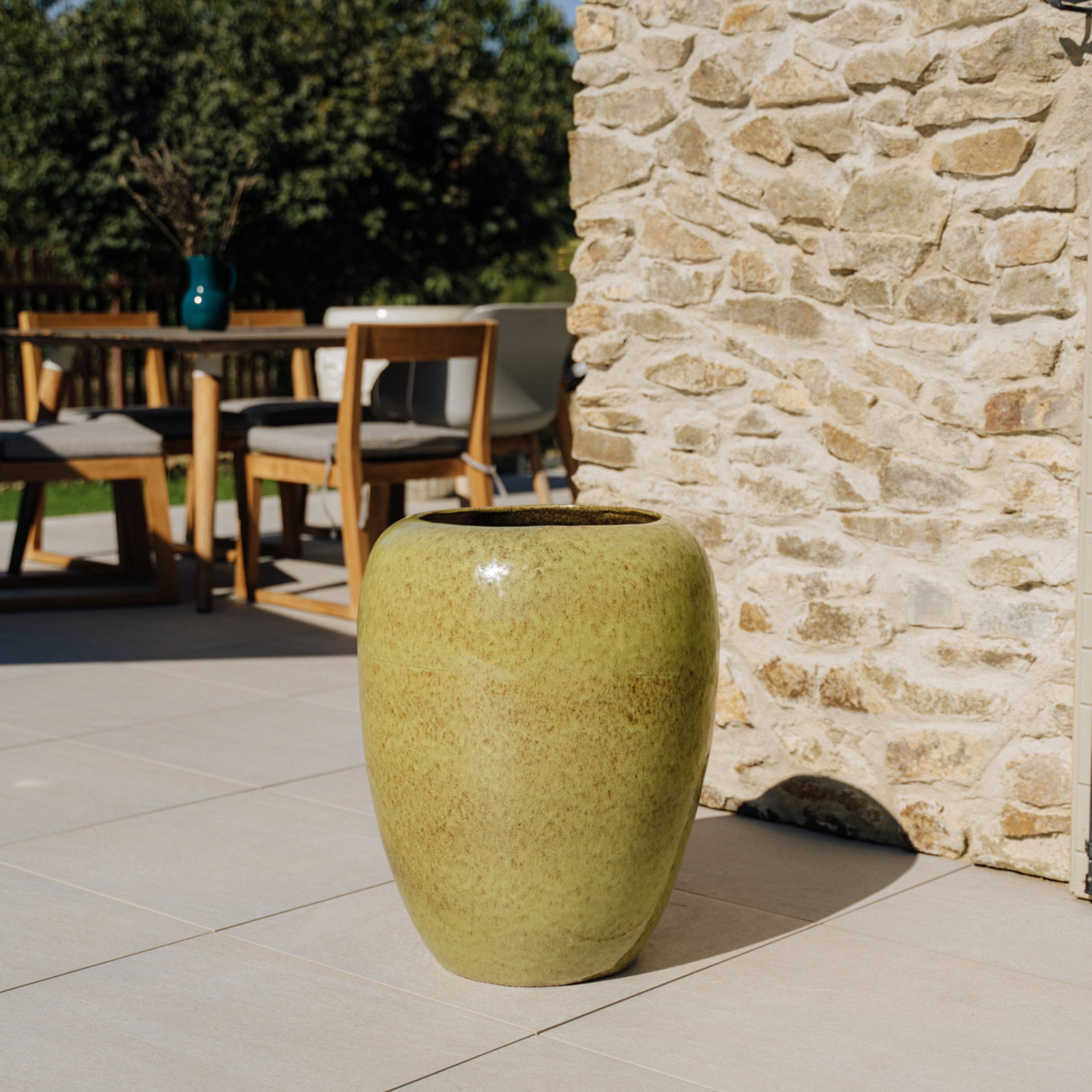 Provencelia - Pot GALILÉE 50x60cm vert de lac - Image 1