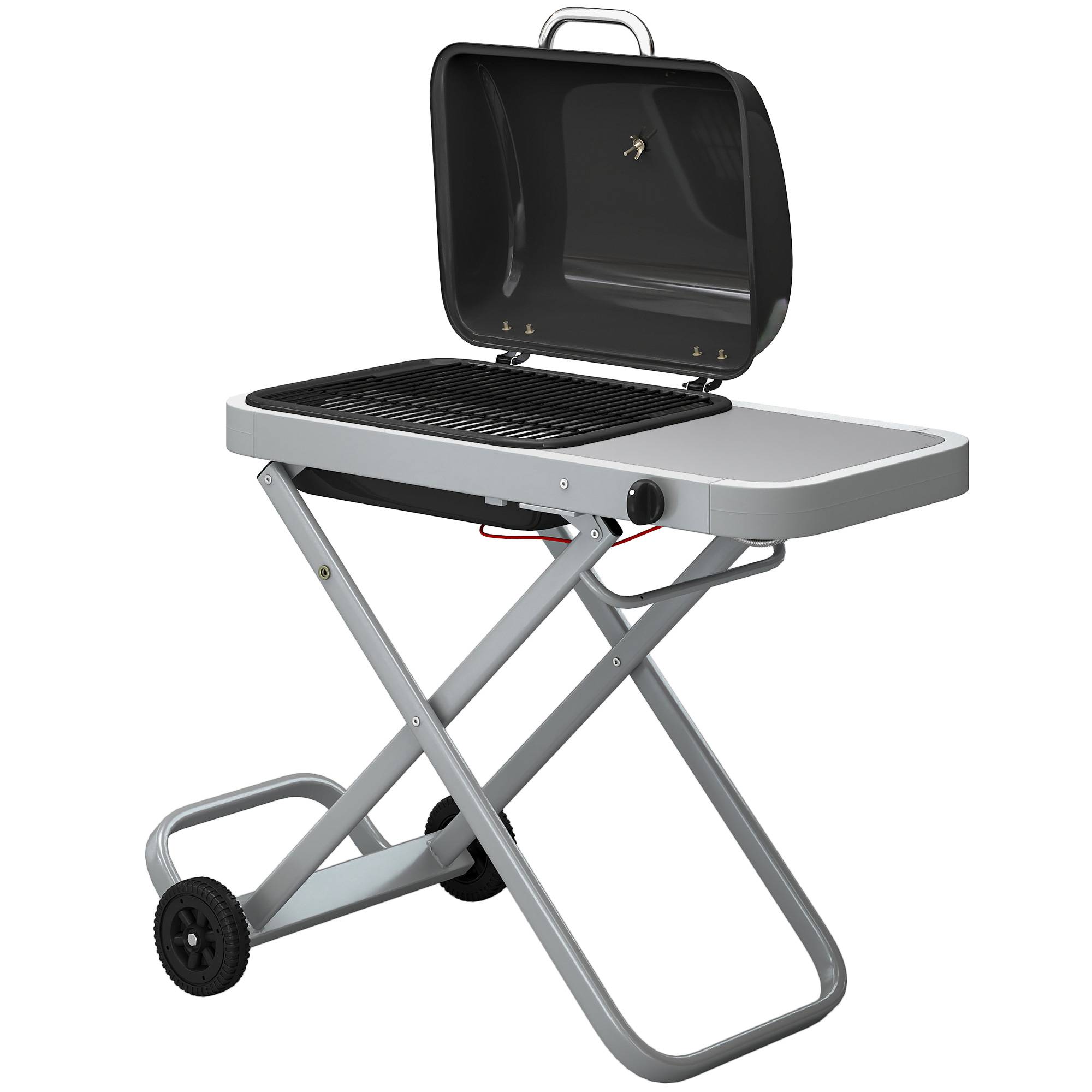 PANGIVO - Barbecue à gaz acier noir 109 x 55 x 89 cm - PANGIVO - Image 2