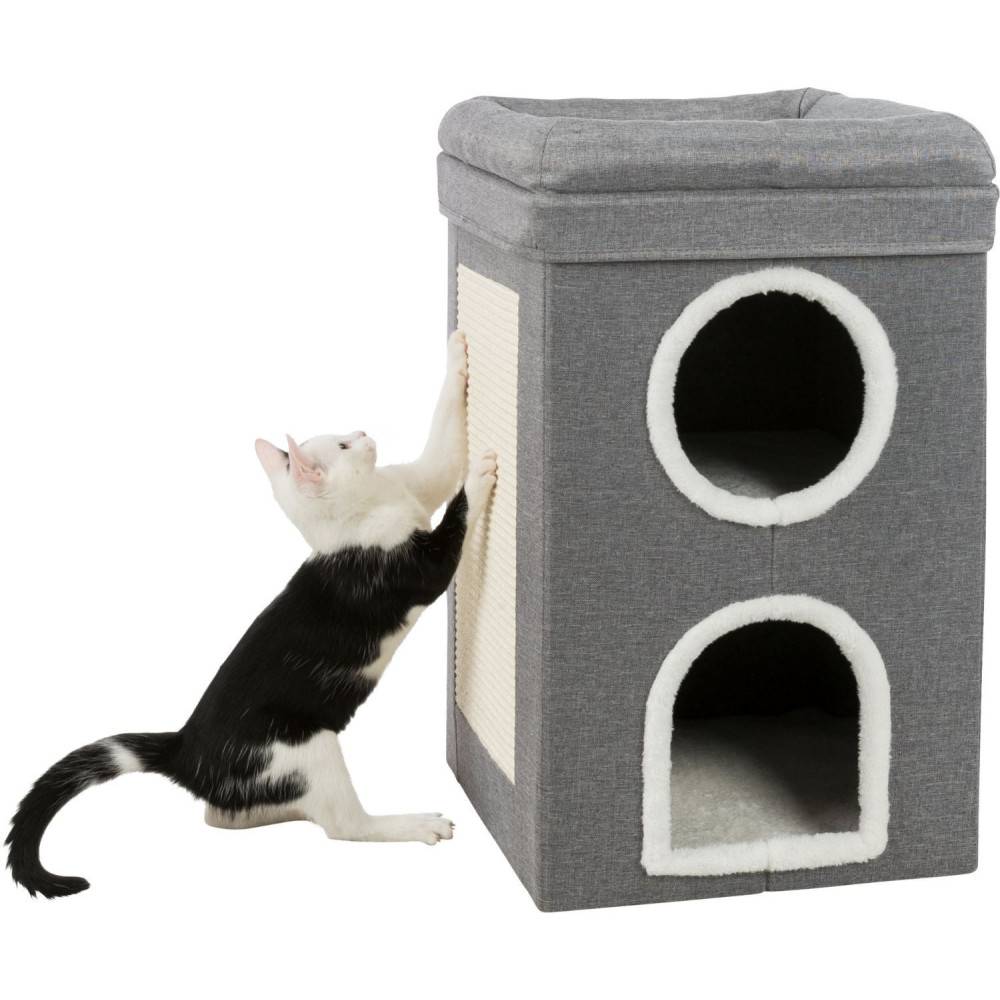 Trixie - Trixie - Cat Tower Saul, 39 x 39 x 64 cm,  couleur gris, pour chat - Image 8