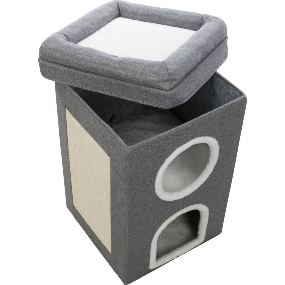 Trixie - Trixie - Cat Tower Saul, 39 x 39 x 64 cm,  couleur gris, pour chat - Image 5