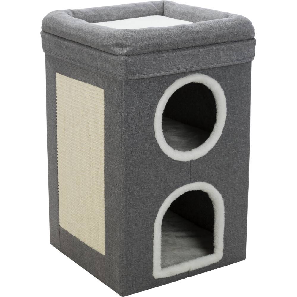 Trixie - Trixie - Cat Tower Saul, 39 x 39 x 64 cm,  couleur gris, pour chat - Image 1
