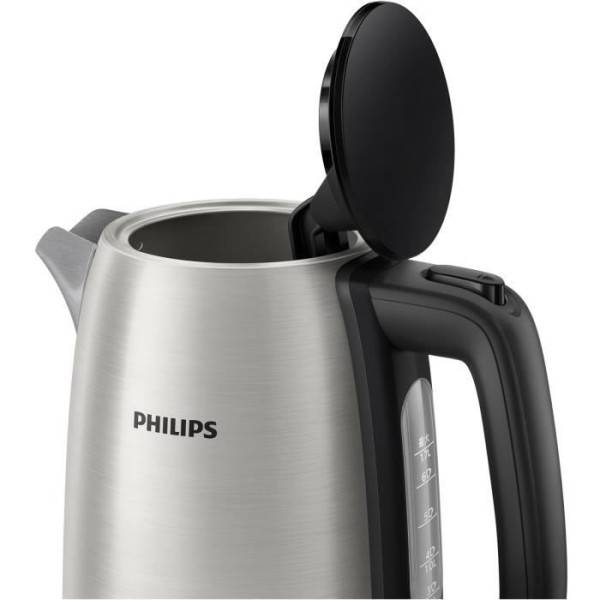 Philips - Bouilloire Electrique  Philips Daily Collection - HD9350/90 - 1,7L - Métal - Couvercle Amovible - Filtre en Nylon Amovible - Image 3