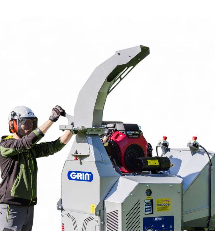 Grin - Broyeur thermique GRIN 150mm, moteur HONDA 690cc, attelage remorque - BIOCH150-ROAD - Image 4