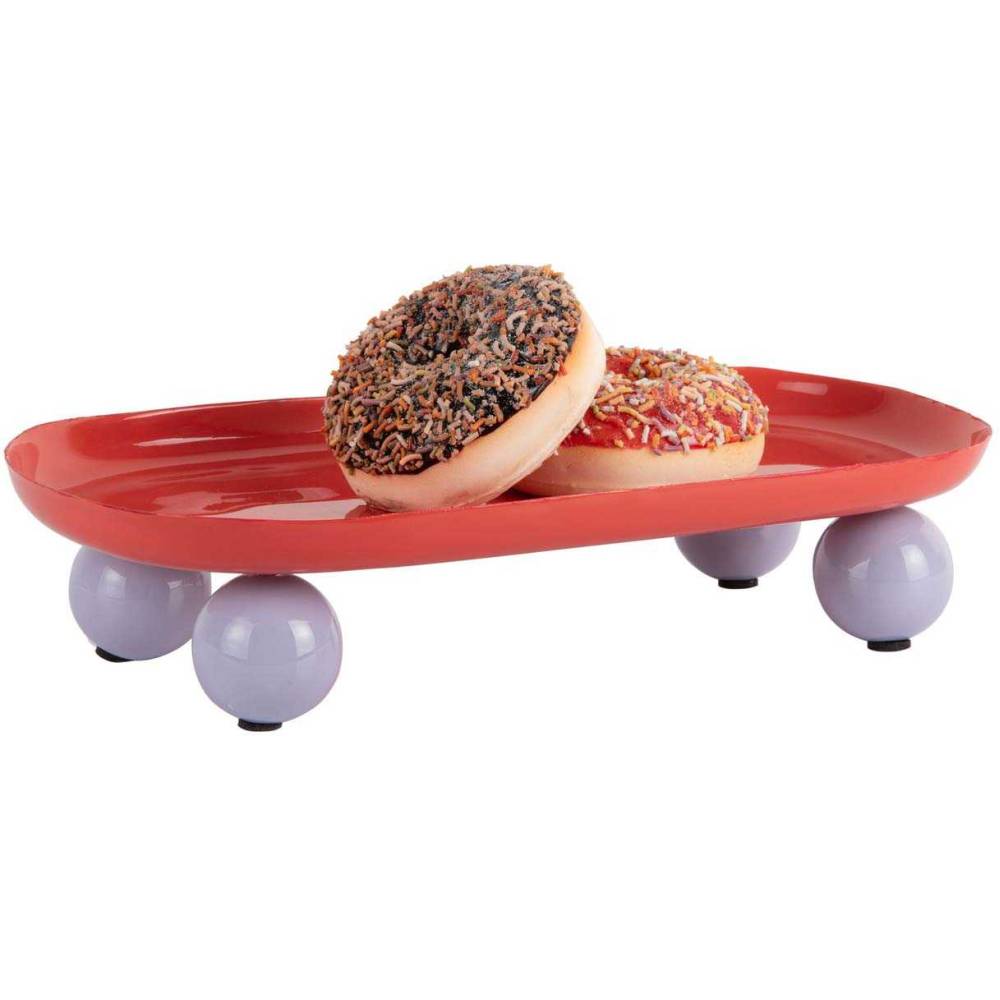 Plateau oval en métal Double Funky - Image 4