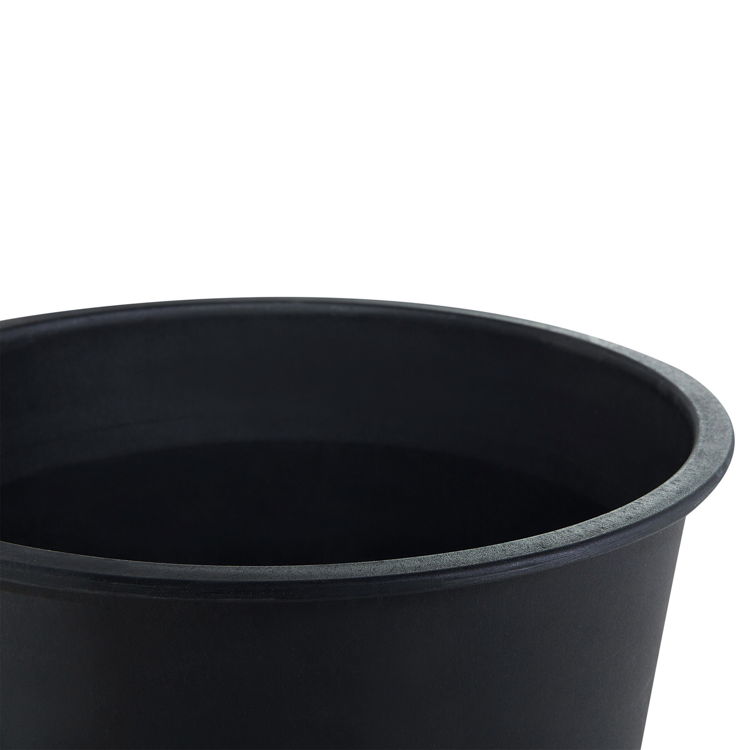 Beliani - Insert Rond Noir Synthétique ⌀ 26 cm pour Pot de Fleurs UV Résistant pour Intérieur et Extérieur Imperméable - Image 5