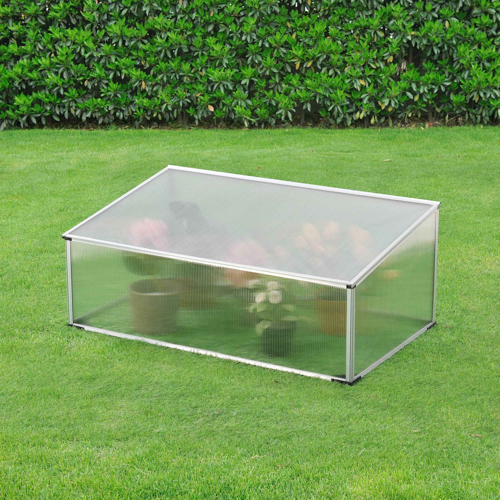 [en.casa] - Châssis de Jardin Horta avec Toiture Polycarbonate 100 x 60 x 40 cm [en.casa] - Image 5