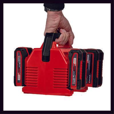 Einhell - Chargeur 2x2 Power-X-Quattrocharger 4 A 18 V pour les batteries Power X-Change Einhell - Image 3