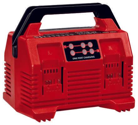 Einhell - Chargeur 2x2 Power-X-Quattrocharger 4 A 18 V pour les batteries Power X-Change Einhell - Image 1