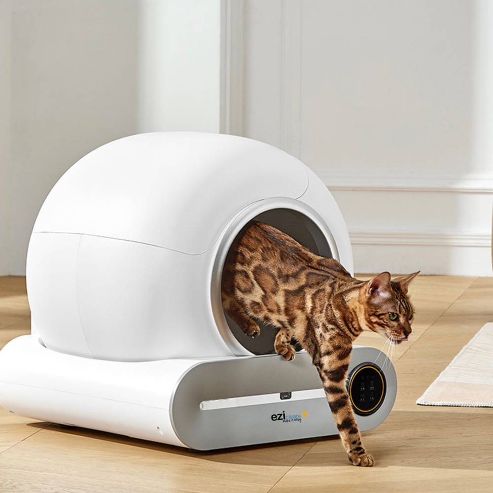Litière robot autonettoyante connectée pour chat – Maison de toilette intelligente avec nettoyage automatique – CATBOT K8i – EZICLEAN - Image 2
