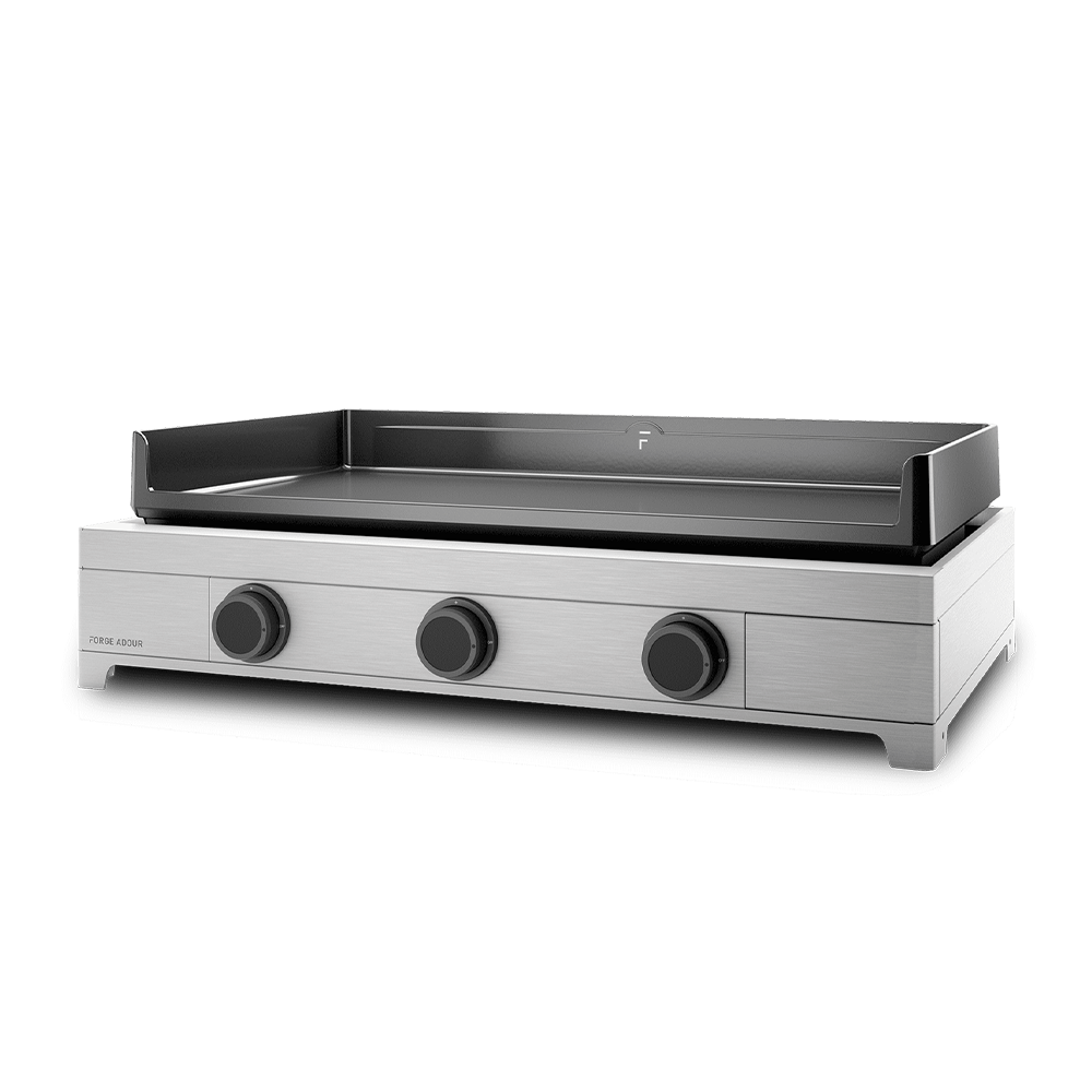 Forge Adour - Plancha à gaz Modern 75 - Inox - Image 1