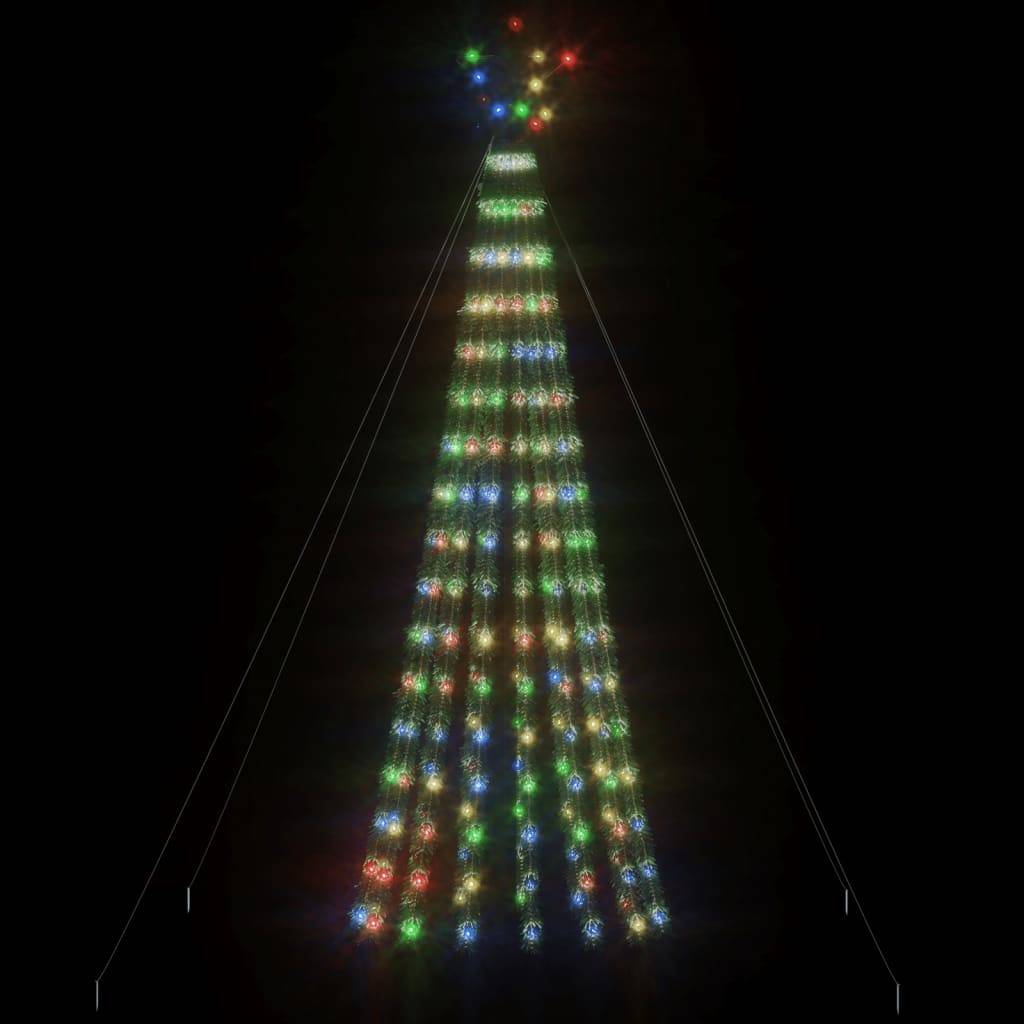 Sapin De Noël - Arbre de Noël lumineux conique 275 LED colorées 180 cm - Image 3