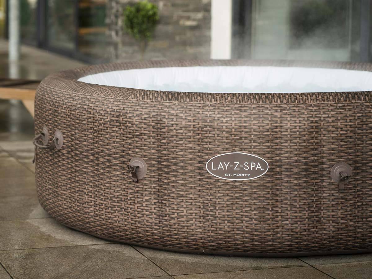 Bestway - Spa gonflable Lay-Z-Spa St Moritz rond Airjet 5/7 places - Image 5
