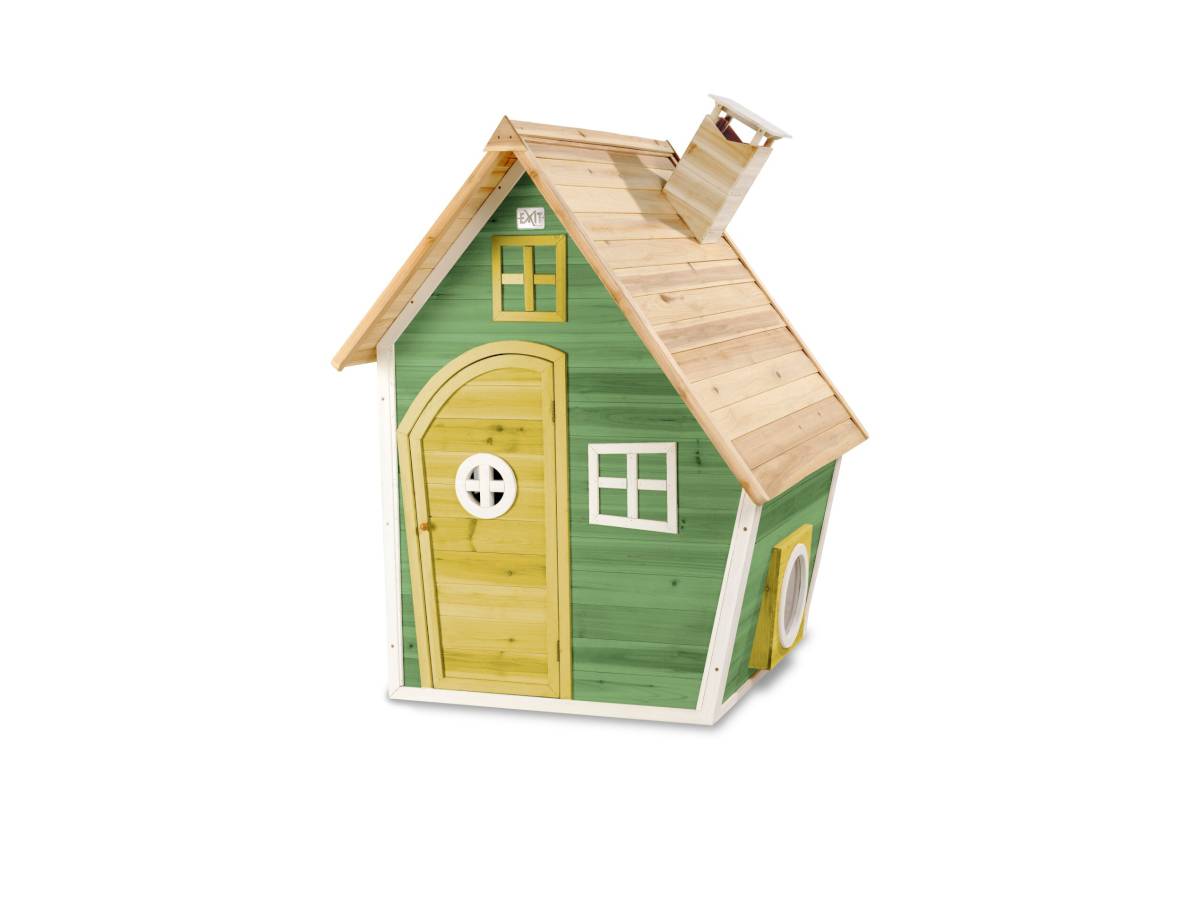 Exit Toys - Maisonnette en bois pour enfants Fantasia 100 Vert - Exit Toys - Image 1