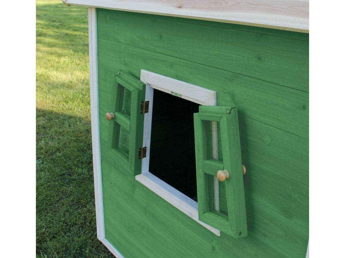 Exit Toys - Maisonnette en bois pour enfants Fantasia 100 Vert - Exit Toys - Image 4