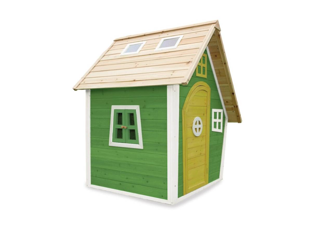 Exit Toys - Maisonnette en bois pour enfants Fantasia 100 Vert - Exit Toys - Image 2