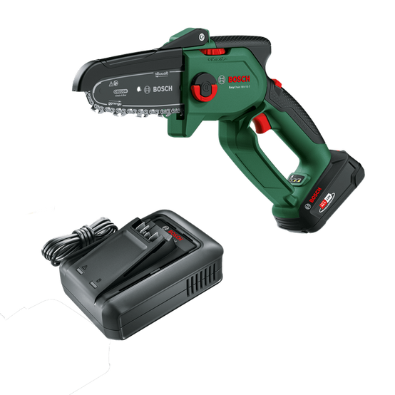 Bosch - Tronçonneuse à chaîne sans fil EasyChain 18V-15-7 - BOSCH VERT - avec une batterie -06008B8900