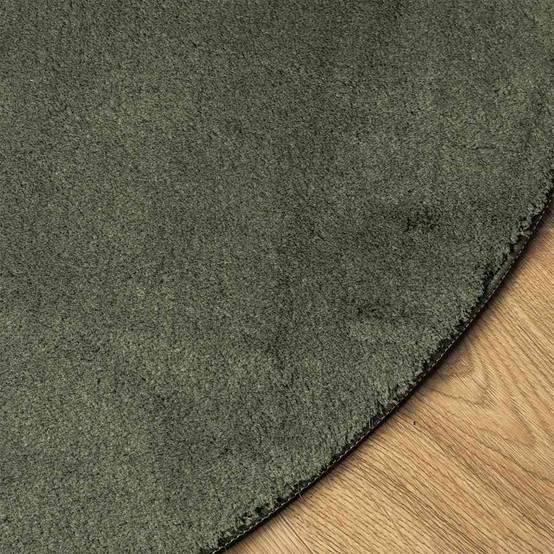Tapis de Chambre Doux Polyester Antidérapant Lavable en Machine Vert Forêt 80 x 150 cm – ComfortXL Outdoor Living - Image 4