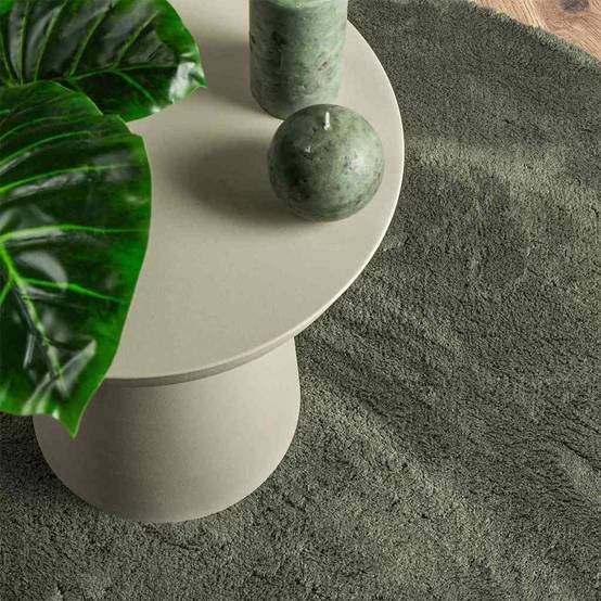 Tapis de Chambre Doux Polyester Antidérapant Lavable en Machine Vert Forêt 80 x 150 cm – ComfortXL Outdoor Living - Image 6